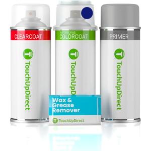 imageTouchUpDirect L6 Kona Blue Compatible with Ford Exact Match Touch Up Paint Aerosol  Preferred Kit