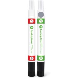 imageTouchUpDirect TB Lithium Gray Compatible with Ford Exact Match Touch Up Paint Combo  Essential Kit