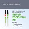imageTouchUpDirect Car Paint Touch Up Brush Kit  Compatible with Toyota 1K3 Celestite Gray Metallic Exact Match Auto Paint Kit with Car Color and Clearcoat for Repainting or Scratch Repair Essential Kit