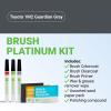 imageTouchUpDirect Car Paint Touch Up Brush Kit  Compatible with Toyota 1M2 Guardian Gray Exact Match Auto Paint Kit with Primer Car Color and Clearcoat for Repainting and Scratch Repair Platinum Kit