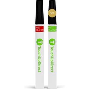 imageTouchUpDirect Car Paint Touch Up Brush Kit  Compatible with Toyota 5C8 Trail DustSand Exact Match Auto Paint Kit with Car Color and Clearcoat for Repainting or Scratch Repair Essential Kit
