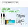 imageTouchUpDirect Car Paint Touch Up Brush Kit  Compatible with Toyota 056 WhiteNatural White Exact Match Auto Paint Kit with Primer Car Color and Clearcoat for Repainting and Scratch Repair Platinum Kit
