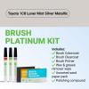 imageTouchUpDirect Car Paint Touch Up Brush Kit  Compatible with Toyota 1C8 Luner Mist Silver Metallic Exact Match Auto Paint Kit with Primer Car Color and Clearcoat for Repainting and Scratch Repair Platinum Kit