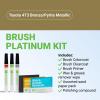 imageTouchUpDirect Car Paint Touch Up Brush Kit  Compatible with Toyota 4T3 BronzePyrite Metallic Exact Match Auto Paint Kit with Primer Car Color and Clearcoat for Repainting and Scratch Repair Platinum Kit