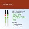 imageTouchUpDirect Car Paint Touch Up Brush Kit  Compatible with Toyota 4X0 Inferno Exact Match Auto Paint Kit with Car Color and Clearcoat for Repainting or Scratch Repair Essential Kit