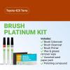 imageTouchUpDirect Car Paint Touch Up Brush Kit  Compatible with Toyota 4Z0 Terra Exact Match Auto Paint Kit with Primer Car Color and Clearcoat for Repainting and Scratch Repair Platinum Kit