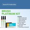 imageTouchUpDirect Car Paint Touch Up Brush Kit  Compatible with Toyota 8T6 Voodoo Blue Exact Match Auto Paint Kit with Primer Car Color and Clearcoat for Repainting and Scratch Repair Platinum Kit