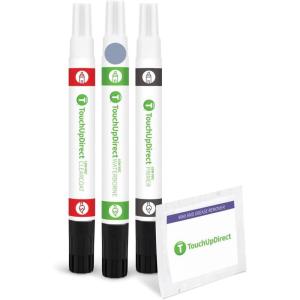 imageTouchUpDirect 1K5 Moon Dust Compatible with Toyota Exact Match Touch Up Paint Combo  Preferred Kit