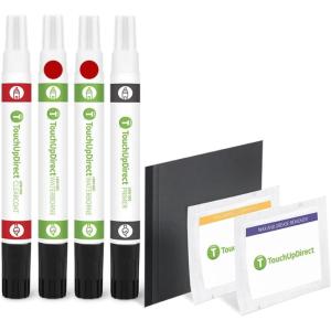 imageTouchUpDirect 3U5 Supersonic Red Tricoat for Toyota Exact Match Touch Up Paint Combo  Platinum Package