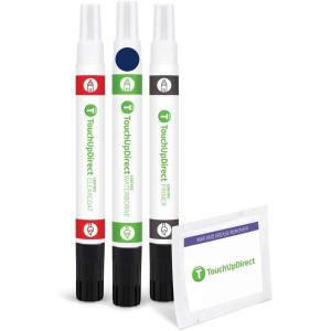 imageTouchUpDirect 8T5 Blue RibbonDark BlueOrion Blue Pearl Compatible with Toyota Exact Match Touch Up Paint Combo  Preferred Kit