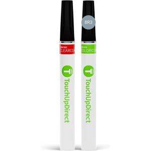 imageTouchUpDirect Car Paint Touch Up Brush Kit  Compatible with Toyota 8R3 Pacific Blue Metallic Exact Match Auto Paint Kit with Car Color and Clearcoat for Repainting or Scratch Repair Essential Kit