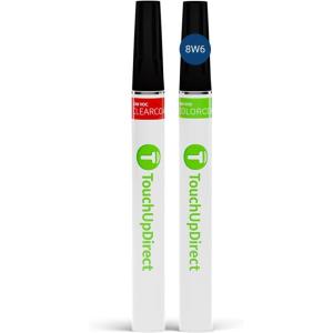 imageTouchUpDirect Car Paint Touch Up Brush Kit  Compatible with Toyota 8W6 Parisian Night Pearl Exact Match Auto Paint Kit with Car Color and Clearcoat for Repainting or Scratch Repair Essential Kit