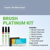 image:imageTouchUpDirect Car Paint Touch Up Brush Kit  Compatible with Toyota 1K5 Moon Dust Exact Match Auto Paint Kit with Primer Car Color and Clearcoat for Repainting and Scratch Repair Platinum Kit