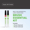 image:imageTouchUpDirect Car Paint Touch Up Brush Kit  Compatible with Toyota 1M1 Smoke Exact Match Auto Paint Kit with Car Color and Clearcoat for Repainting or Scratch Repair Essential Kit