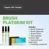 image:imageTouchUpDirect Car Paint Touch Up Brush Kit  Compatible with Toyota 1M1 Smoke Exact Match Auto Paint Kit with Primer Car Color and Clearcoat for Repainting and Scratch Repair Platinum Kit