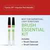 image:imageTouchUpDirect Car Paint Touch Up Brush Kit  Compatible with Toyota 3P1 Impulse Red Metallic Exact Match Auto Paint Kit with Car Color and Clearcoat for Repainting or Scratch Repair Essential Kit