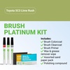 image:imageTouchUpDirect Car Paint Touch Up Brush Kit  Compatible with Toyota 5C3 Lime Rush Exact Match Auto Paint Kit with Primer Car Color and Clearcoat for Repainting and Scratch Repair Platinum Kit