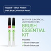 image:imageTouchUpDirect Car Paint Touch Up Brush Kit  Compatible with Toyota 8T5 Blue RibbonDark BlueOrion Blue Pearl Exact Match Auto Paint Kit with Car Color and Clearcoat for Repainting or Scratch Repair Essential Kit