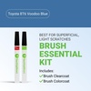 image:imageTouchUpDirect Car Paint Touch Up Brush Kit  Compatible with Toyota 8T6 Voodoo Blue Exact Match Auto Paint Kit with Car Color and Clearcoat for Repainting or Scratch Repair Essential Kit