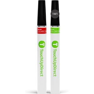 image:imageTouchUpDirect Car Paint Touch Up Brush Kit  Compatible with Toyota 1M1 Smoke Exact Match Auto Paint Kit with Car Color and Clearcoat for Repainting or Scratch Repair Essential Kit