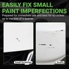image:imageTouchUpDirect Car Paint Touch Up Brush Kit  Compatible with Toyota 070 Blizzard Pearl Tricoat Exact Match Auto Paint Kit with Primer Car Color and Clearcoat for Repainting and Scratch Repair Platinum Kit