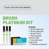 image:imageTouchUpDirect Car Paint Touch Up Brush Kit  Compatible with Toyota 1D6 Silver Sky Metallic Exact Match Auto Paint Kit with Primer Car Color and Clearcoat for Repainting and Scratch Repair Platinum Kit