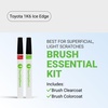 image:imageTouchUpDirect Car Paint Touch Up Brush Kit  Compatible with Toyota 1K6 Ice Edge Exact Match Auto Paint Kit with Car Color and Clearcoat for Repainting or Scratch Repair Essential Kit