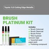 image:imageTouchUpDirect Car Paint Touch Up Brush Kit  Compatible with Toyota 1L0 Cutting Edge Metallic Exact Match Auto Paint Kit with Primer Car Color and Clearcoat for Repainting and Scratch Repair Platinum Kit