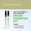 image:imageTouchUpDirect Car Paint Touch Up Brush Kit  Compatible with Toyota 4T8 Sandy Beach Metallic Exact Match Auto Paint Kit with Car Color and Clearcoat for Repainting or Scratch Repair Essential Kit