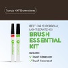 image:imageTouchUpDirect Car Paint Touch Up Brush Kit  Compatible with Toyota 4X7 Brownstone Exact Match Auto Paint Kit with Car Color and Clearcoat for Repainting or Scratch Repair Essential Kit