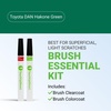 image:imageTouchUpDirect Car Paint Touch Up Brush Kit  Compatible with Toyota DAN Hakone Green Exact Match Auto Paint Kit with Car Color and Clearcoat for Repainting or Scratch Repair Essential Kit
