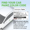 image:imageTouchUpDirect Car Paint Touch Up Spray Kit  Compatible with Toyota 8W2 Cavalry Blue Exact Match Auto Paint Kit with Car Color Spray and Clearcoat for Repainting or Scratch Repair Platinum Kit