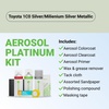 image:imageTouchUpDirect Car Paint Touch Up Spray Kit  Toyota 1C0 SilverMilienium Silver Metallic Exact Match Auto Paint Kit with Car Color Spray and Clearcoat for Repainting or Scratch Repair Platinum Kit