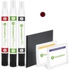 image:imageTouchUpDirect 3T3 Ruby Flare Pearl Compatible with Toyota Exact Match Touch Up Paint Combo  Platinum Kit