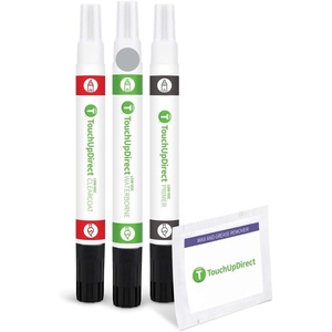 image:imageTouchUpDirect 1J9 Celestial Silver Metallic Compatible with Toyota Exact Match Touch Up Paint Combo  Preferred Kit