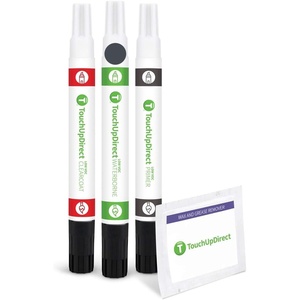 image:imageTouchUpDirect 1K9 Coastal Gray Metallic Compatible with Toyota Exact Match Touch Up Paint Combo  Preferred Kit