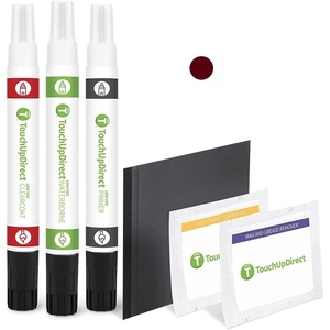 image:imageTouchUpDirect 3T3 Ruby Flare Pearl Compatible with Toyota Exact Match Touch Up Paint Combo  Platinum Kit