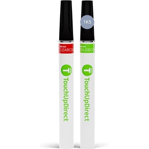 image:imageTouchUpDirect Car Paint Touch Up Brush Kit  Compatible with Toyota 1K5 Moon Dust Exact Match Auto Paint Kit with Car Color and Clearcoat for Repainting or Scratch Repair Essential Kit