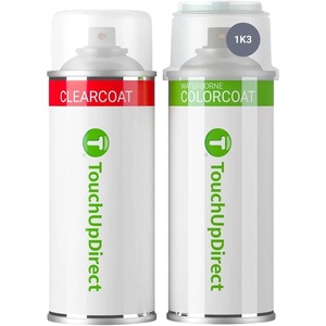 image:imageTouchUpDirect Car Paint Touch Up Spray Kit  Compatible with Toyota 1K3 Celestite Gray Metallic Exact Match Auto Paint Kit with Car Color Spray and Clearcoat for Repainting or Scratch Repair Essential Kit