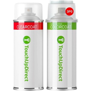 image:imageTouchUpDirect Car Paint Touch Up Spray Kit  Compatible with Toyota 3P0 Absolutely Red Exact Match Auto Paint Kit with Car Color Spray and Clearcoat for Repainting or Scratch Repair Essential Kit