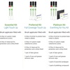 image:imageTouchUpDirect YAM010 Black Metallic X Raven Compatible with Yamaha Exact Match Touch Up Paint Brush  Preferred KitBlack Metallic X Raven